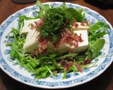 ベーコンとじゃこの豆腐サラダ☆作り方2写真