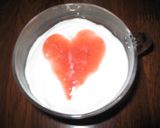 ヨーグルトババロア☆いちごソースかけ☆作り方5写真