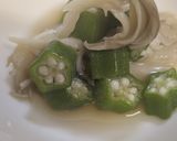 おくらと舞茸のおひたし作り方4写真