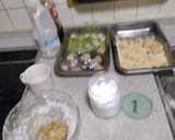 きな粉味と抹茶味の餅と濃茶と。作り方3写真