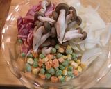 簡単！コーンクリームパスタ作り方2写真