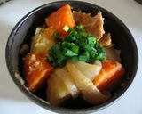 我が家の煮物⑤定番の肉じゃが（こってり）作り方8写真
