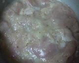 ヘルシー☆鳥胸肉さっぱり焼き玉ねぎソース作り方1写真