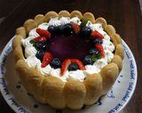 2層ブルーベリーチーズケーキシャルロット作り方20写真