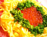 ひな祭り用＜ケーキのような押し寿司＞♪作り方9写真
