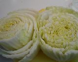 かわいい☆白菜バーグケーキ作り方3写真