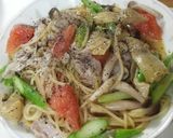 ＰｒｏｋＡｓｐａｒａＴｏｍａｔｏパスタ☆作り方4写真