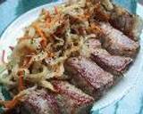 豚肉のソテー、オニオンマリネ添え。作り方5写真