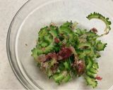 ゴーヤの梅肉和え！作り方5写真