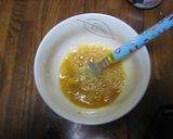 こどもはじめてあさごはん～たまごやき作り方1写真
