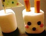 デコマシュマロ☆くまさん作り方3写真