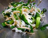 ☆ さきいかとお酒で風味たっぷり大人和え作り方11写真