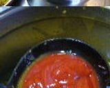 白菜のキーマーカレー作り方3写真