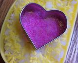 お弁当☆LOVE・LOVEハートご飯♡作り方1写真