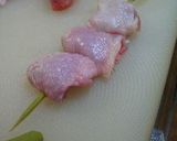 やまかけ鶏串。作り方2写真
