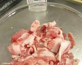 塩だれで★豚塩カルビ丼作り方1写真