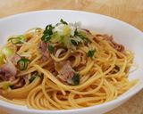 青ネギと豚肉の朝からパスタ～✿作り方5写真