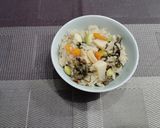 たけのことわらびの山菜おこわ作り方5写真