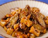 再現！叩きごぼうの照り焼き作り方5写真
