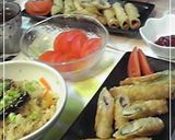 お弁当にも☆餃子の皮でハムと大葉巻き作り方9写真