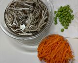 【簡単作り置き副菜】白だし香る上品なきんぴら作り方1写真