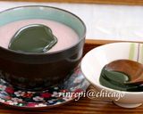 こしあんの柔らかムース　抹茶ソース作り方7写真
