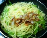 春の香り♪若ごぼうパスタ作り方9写真