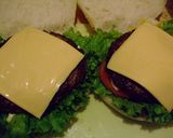 アメリカ風ビーフのハンバーガー作り方9写真