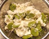 ワンタンの皮で空豆チーズのサクッとサモサ作り方1写真