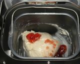 ＊ふわふわ　いちごジャム食パン＊作り方3写真