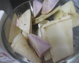 大根の皮で大根餅！野菜のはじっこや皮も作り方1写真