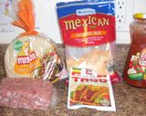 簡単＊メキシカンタコス＊作り方1写真