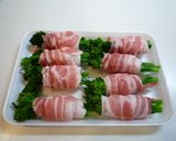 菜の花の豚肉巻き作り方4写真
