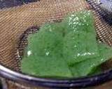 刺身こんにゃくと若芽からし酢味噌作り方2写真