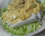 ごま豆腐☆タルタル☆サラダ風作り方3写真