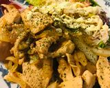 鶏肉と玉ネギのシンプルあまから炒め作り方3写真