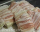 肉巻き豆腐☆キノコあんかけ作り方3写真