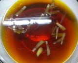 Ｒレンジでおかず（豚バラと大根煮）作り方3写真