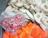 簡単☆根菜の炒めもの!作り方1写真
