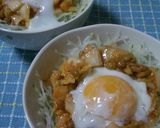 とろっとろ♪温玉のせキムチ納豆どん作り方9写真