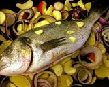 お魚と野菜をオーブンでまるやき☆作り方2写真