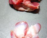 砂肝と葱(わけぎ)の旨うま炒め作り方1写真