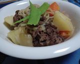 土鍋で肉じゃが!作り方7写真