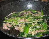 免疫力アップ小松菜じゃがいものシャキ炒め作り方4写真