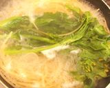 ✿菜の花とベーコン筍の醤油ぺペロンチーノ作り方4写真