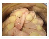 鶏手羽先豆板醤煮作り方2写真