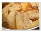 鶏手羽先豆板醤煮作り方3写真