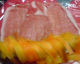 お弁当に☆ねぎと人参の肉巻き作り方2写真
