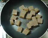 こんにゃくとアボカドのごま味噌炒め作り方2写真