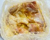 肉汁閉じ込める！鶏もも肉の青のり唐揚げ作り方4写真